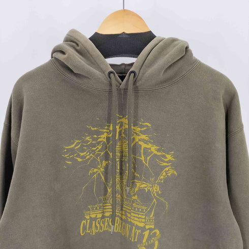 バックチャンネル Back Channel CLASSES BEGIN AT 13 O'CLOCK プリントパーカー メンズ JPN:XL