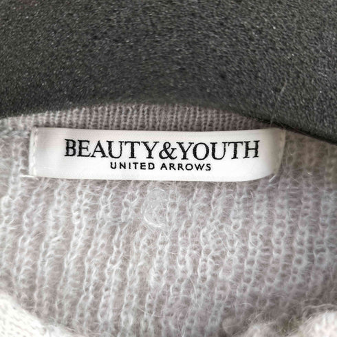 ビューティーアンドユースユナイテッドアローズ BEAUTY & YOUTH UNITED ARROWS モヘアブレンドコンパクトポロニットプルオーバー レディース