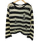 ラグアジェム LAGUA GEM DAMAGE BORDER KNIT ダメージ ボーダー ニット レディース FREE