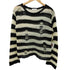 ラグアジェム LAGUA GEM DAMAGE BORDER KNIT ダメージ ボーダー ニット レディース FREE