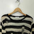 ラグアジェム LAGUA GEM DAMAGE BORDER KNIT ダメージ ボーダー ニット レディース FREE