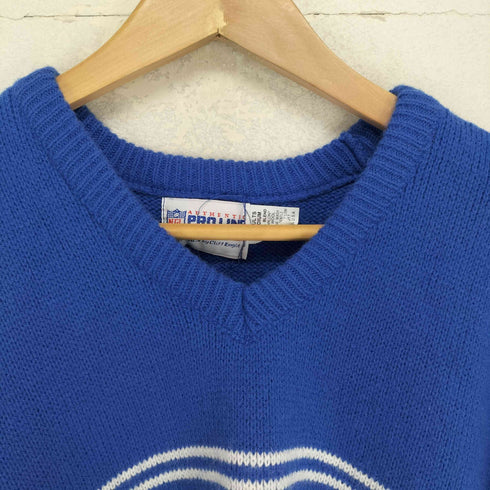 エヌエフエル NFL USA製 BILLS ウール混 ニット メンズ import:M
