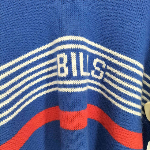 エヌエフエル NFL USA製 BILLS ウール混 ニット メンズ import:M