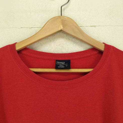 ポロバイラルフローレン Polo by RALPH LAUREN ポニー刺繍クルーネックTシャツ メンズ import:L