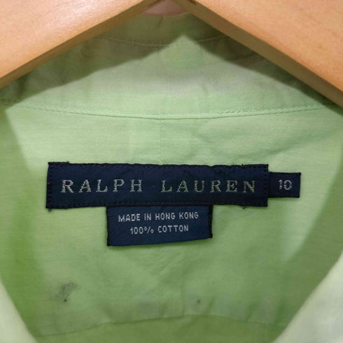 ポロラルフローレン POLO RALPH LAUREN SLIM FIT ポニー刺繍 インディゴ ポロシャツ レディース import:M