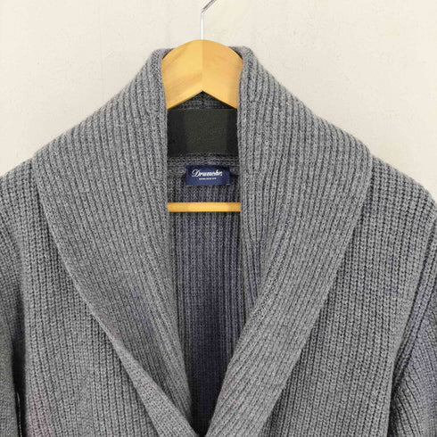 ドルモア Drumohr ウール ショールカラー カーディガン メンズ 46