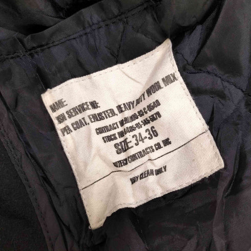 ユーエスネイビー U.S.NAVY PEA COAT ウール Pコート メンズ 34-36