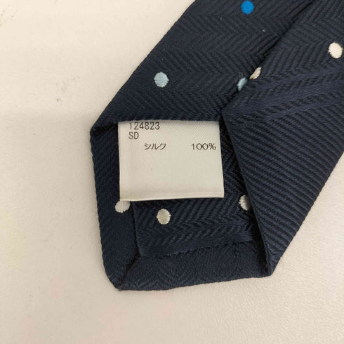 ポールスミスコレクション Paul Smith COLLECTION 日本製 ドット柄 シルク ネクタイ メンズ