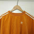 アディダス adidas ADICOLOR CLASSIC SCORED VELOR OVERSIZED SWEATSHIRT FOCUS ORANGE レディース import:S