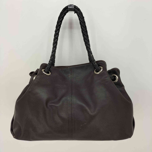 フルラ FURLA CARMEN カルメン レザー フリンジ 巾着 トート バッグ レディース