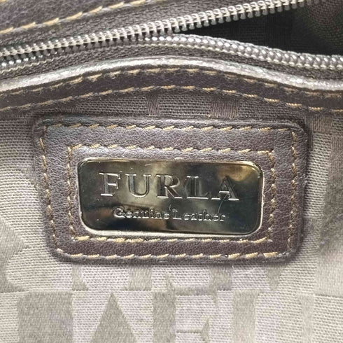 フルラ FURLA CARMEN カルメン レザー フリンジ 巾着 トート バッグ レディース