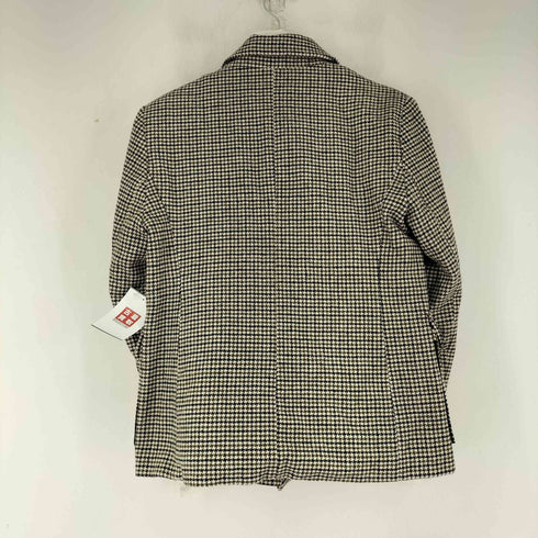 MOF GIFTSHOP シャツコンビネーション 千鳥格子 ジャケットセットアップ レディース