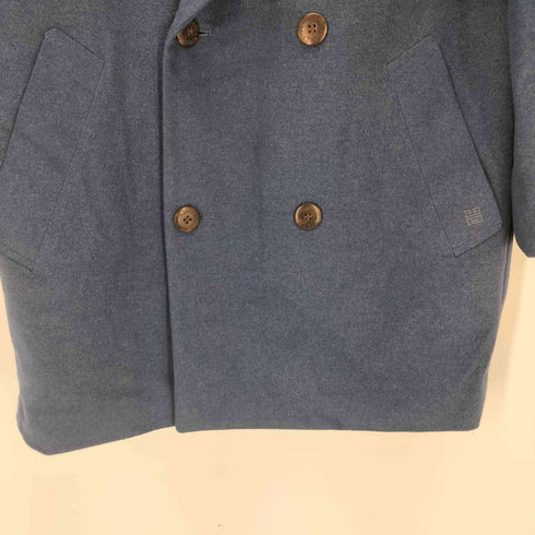 ジバンシィ GIVENCHY カシミヤシルク混 ダブルコート レディース L