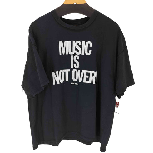 ISNESS MUSIC プリントクルーネックTシャツ メンズ FREE