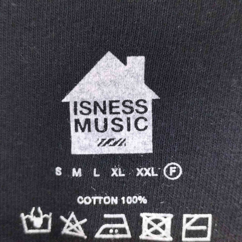 ISNESS MUSIC プリントクルーネックTシャツ メンズ FREE
