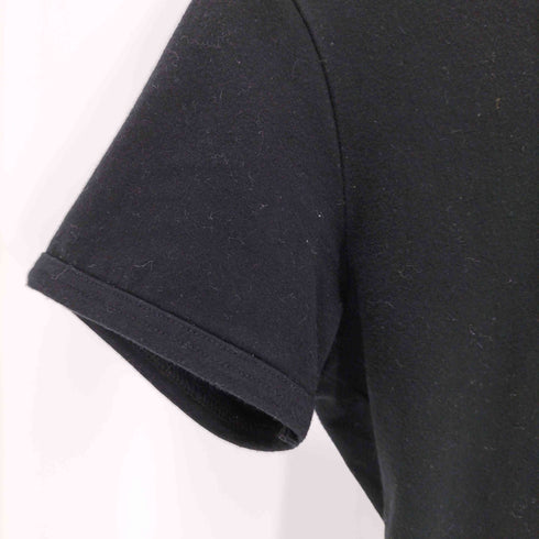 エンポリオアルマーニ EMPORIO ARMANI ラインストーン vネックTシャツ レディース import:M