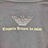 エンポリオアルマーニ EMPORIO ARMANI ラインストーン vネックTシャツ レディース import:M