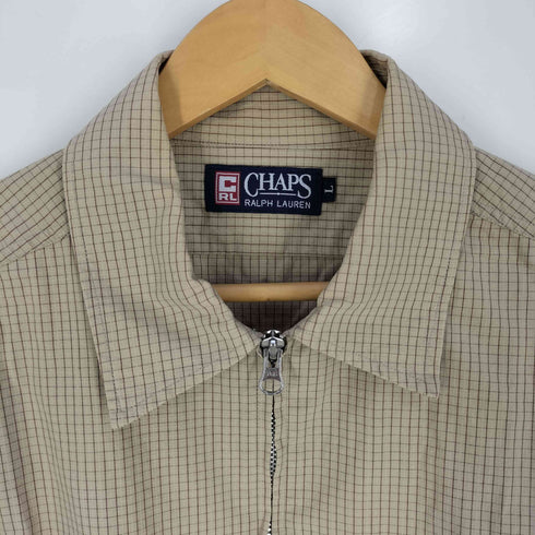 チャップスラルフローレン CHAPS RALPH LAUREN 90S ウィンドウペン スウィングトップ メンズ import:L