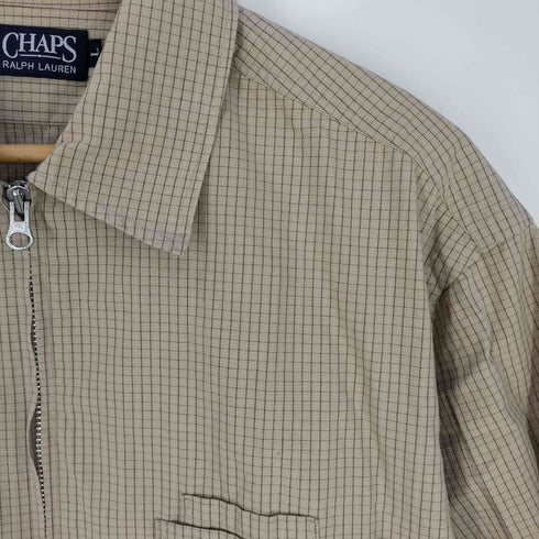 チャップスラルフローレン CHAPS RALPH LAUREN 90S ウィンドウペン スウィングトップ メンズ import:L