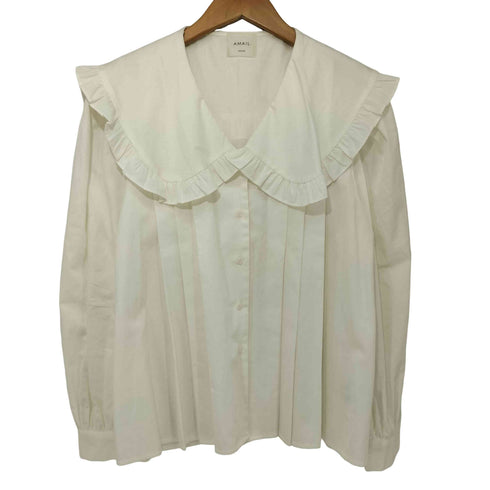 アマイル AMAIL BIG COLLAR NICE SHIRT レディース FREE