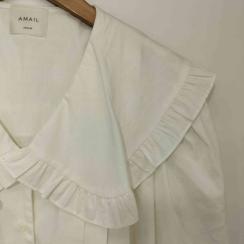 アマイル AMAIL BIG COLLAR NICE SHIRT レディース FREE