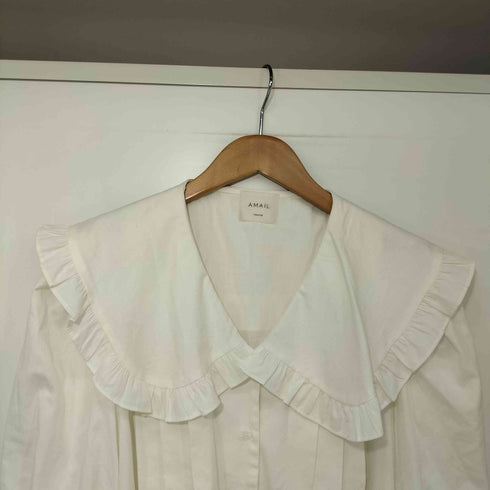 アマイル AMAIL BIG COLLAR NICE SHIRT レディース FREE