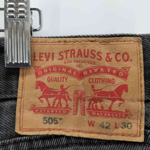 リーバイス Levis 4649刻印 エジプト製 505ジップフライデニムパンツ メンズ 42×30