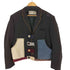 CRISPINA FFRENCH USA製 ハンドメイドパッチワークジャケット メンズ S