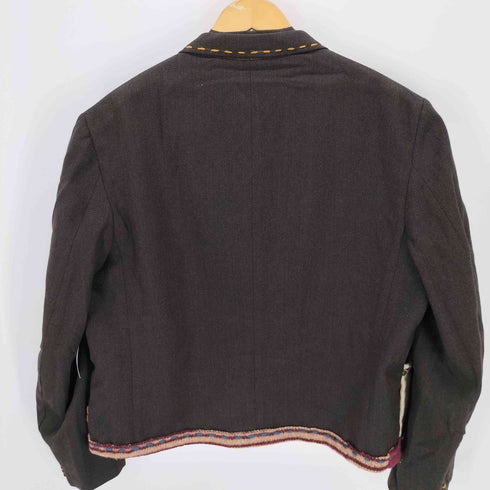 CRISPINA FFRENCH USA製 ハンドメイドパッチワークジャケット メンズ S