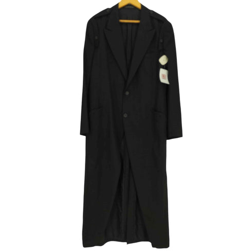 ヨウジヤマモトプールオム Yohji Yamamoto POUR HOMME 24AW WOOL GABARDINE SHOULDER BUTTON JACKET ウール ギャバジン ショルダー ボタン ジャケット メンズ JPN:2