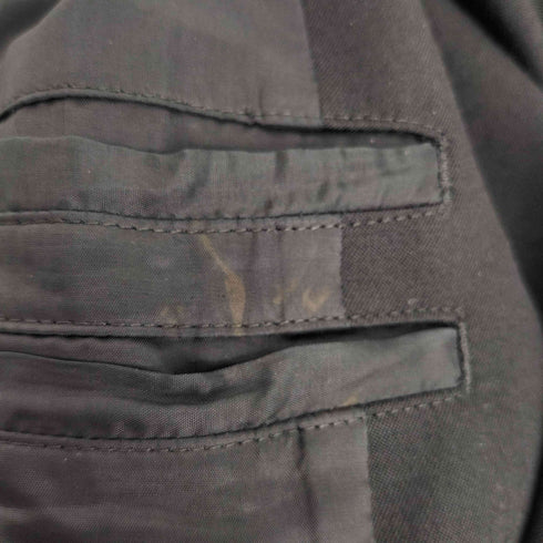 ヨウジヤマモトプールオム Yohji Yamamoto POUR HOMME 24AW WOOL GABARDINE SHOULDER BUTTON JACKET ウール ギャバジン ショルダー ボタン ジャケット メンズ JPN:2