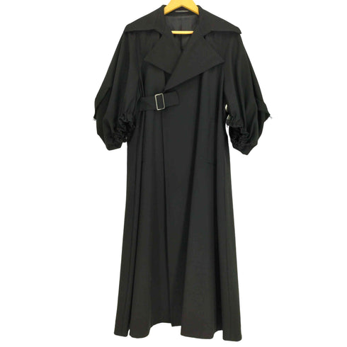 ヨウジヤマモト Yohji Yamamoto 24AW COLLECTIONS WOOL GABARDINE BASIC Q/S LONG COAT レディース JPN:2