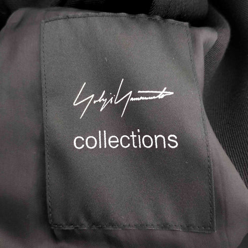 ヨウジヤマモト Yohji Yamamoto 24AW COLLECTIONS WOOL GABARDINE BASIC Q/S LONG COAT レディース JPN:2