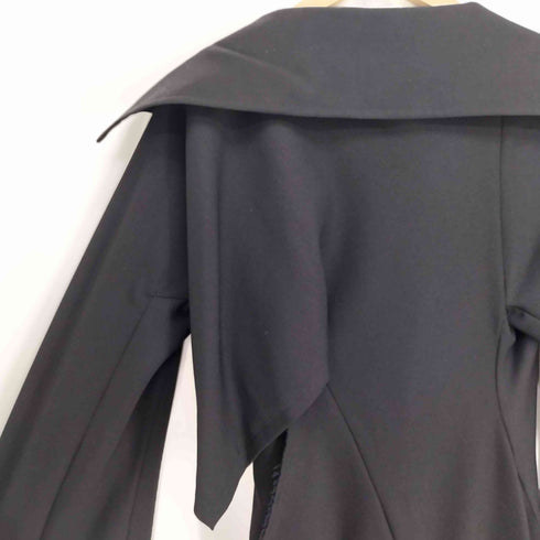 ヨウジヤマモト Yohji Yamamoto 23AW COLLECTIONS GABARDINE 4BUTTONS SLIM COAT ギャバジン 4ボタン スリムコート レディース JPN:2