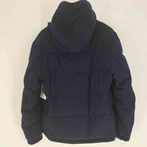 オーディエンス Audience 木目ボタン フーデッド ダウンジャケット メンズ JPN:XL