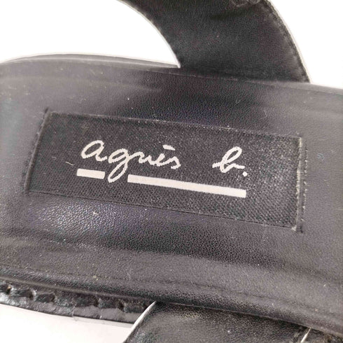アニエスベー agnes b. ストラップ サンダル レディース S