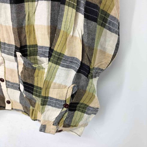 アナクロノーム Anachronorm コットンリネン カーディガン メンズ