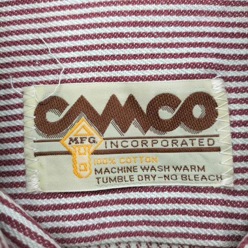 カムコ CAMCO ヒッコリーワークシャツ メンズ import:M
