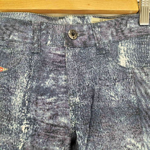 ディーゼル DIESEL 総柄ストレッチスキニーパンツ レディース W23
