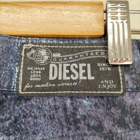 ディーゼル DIESEL 総柄ストレッチスキニーパンツ レディース W23