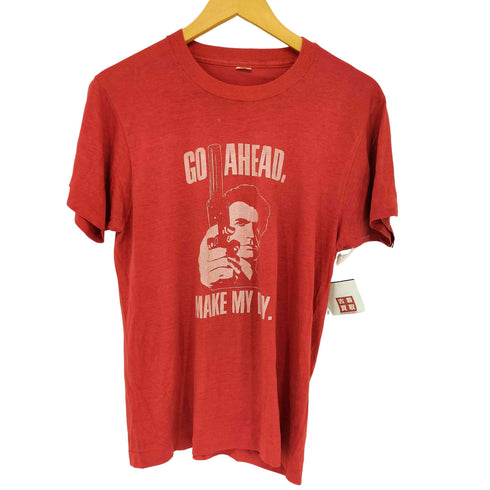 go ahead make my day ムービー Tシャツ メンズ import:L
