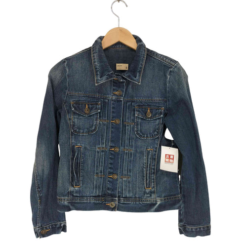 ギャップ Gap デニムトラッカージャケット Y2K レディース import:S