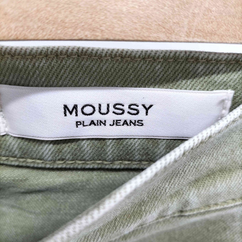 マウジー moussy PLAIN JEANS COLOR STRAIGHT レディース 27