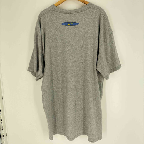 ナイキ NIKE 90-00S 白タグ USA製 スウッシュ ロゴ グラフィック プリント S/S Tシャツ メンズ import:XXL XXL