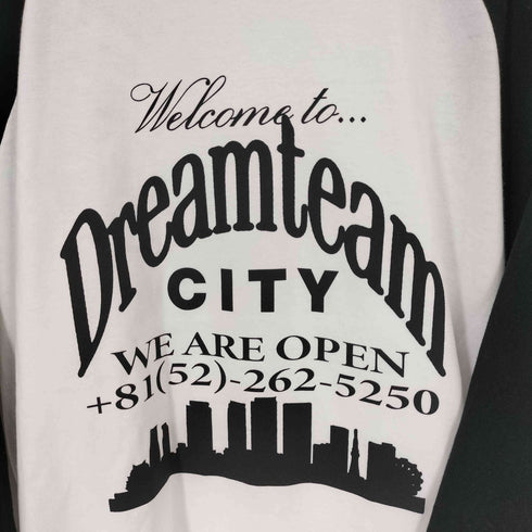 dreamteam Welcome to DT City Raglan LS T-Shirts メンズ JPN:L