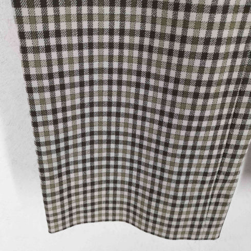 マックスマーラウィークエンド MAX MARA WEEKEND 旧タグ ガンクラブチェックスラックスパンツ レディース EUR:38