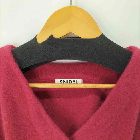 スナイデル snidel ベルティッド カーディガン レディース FREE