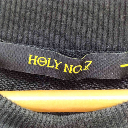 HOLY NO.7 PUNK 両面プリントスウェットプルオーバー メンズ JPN:L