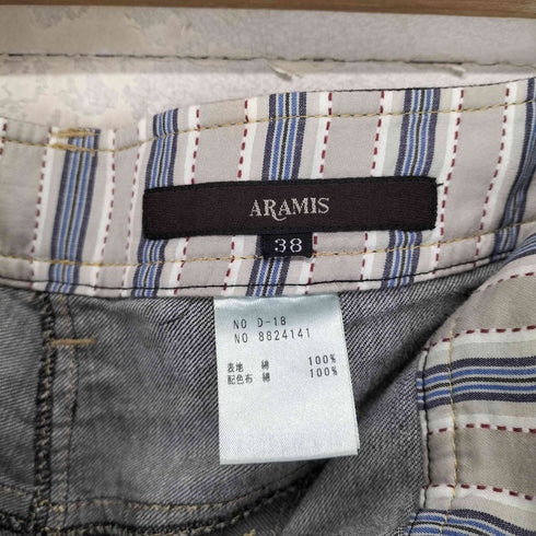 フロント刺繍デザインセミフレアパンツ Y2K レディース EUR:38
