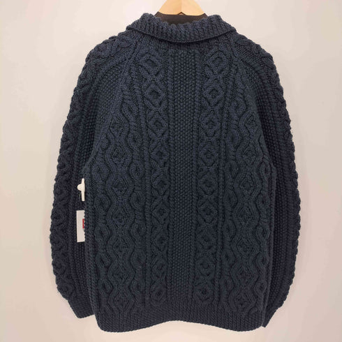 インバーアラン INVERALLAN MADE IN SCOTLAND 3A ウールニットカーディガン メンズ